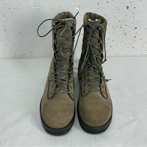 Belleville men's size 7 Sage Suede Gore Tex Insulated Waterproof Steel Toe Boots